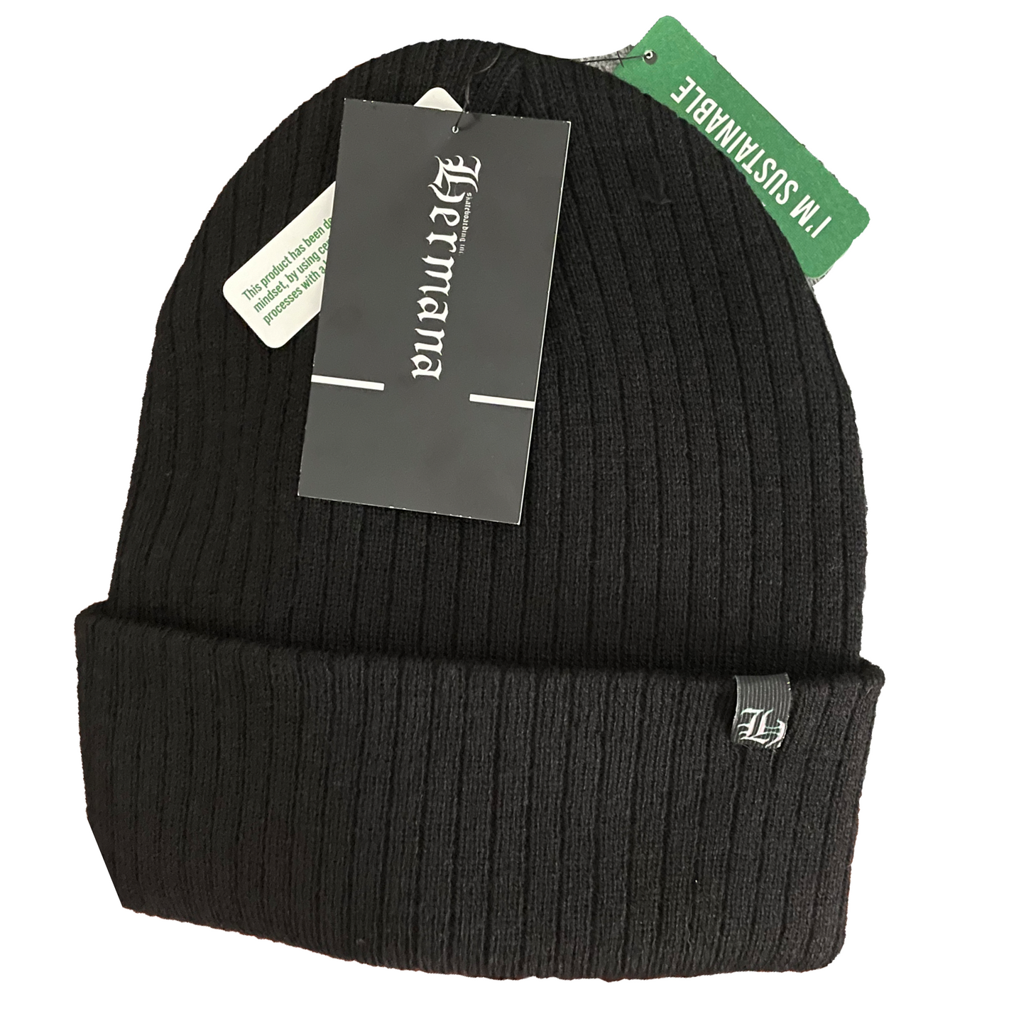 Hermana's Signiture Beanie Black