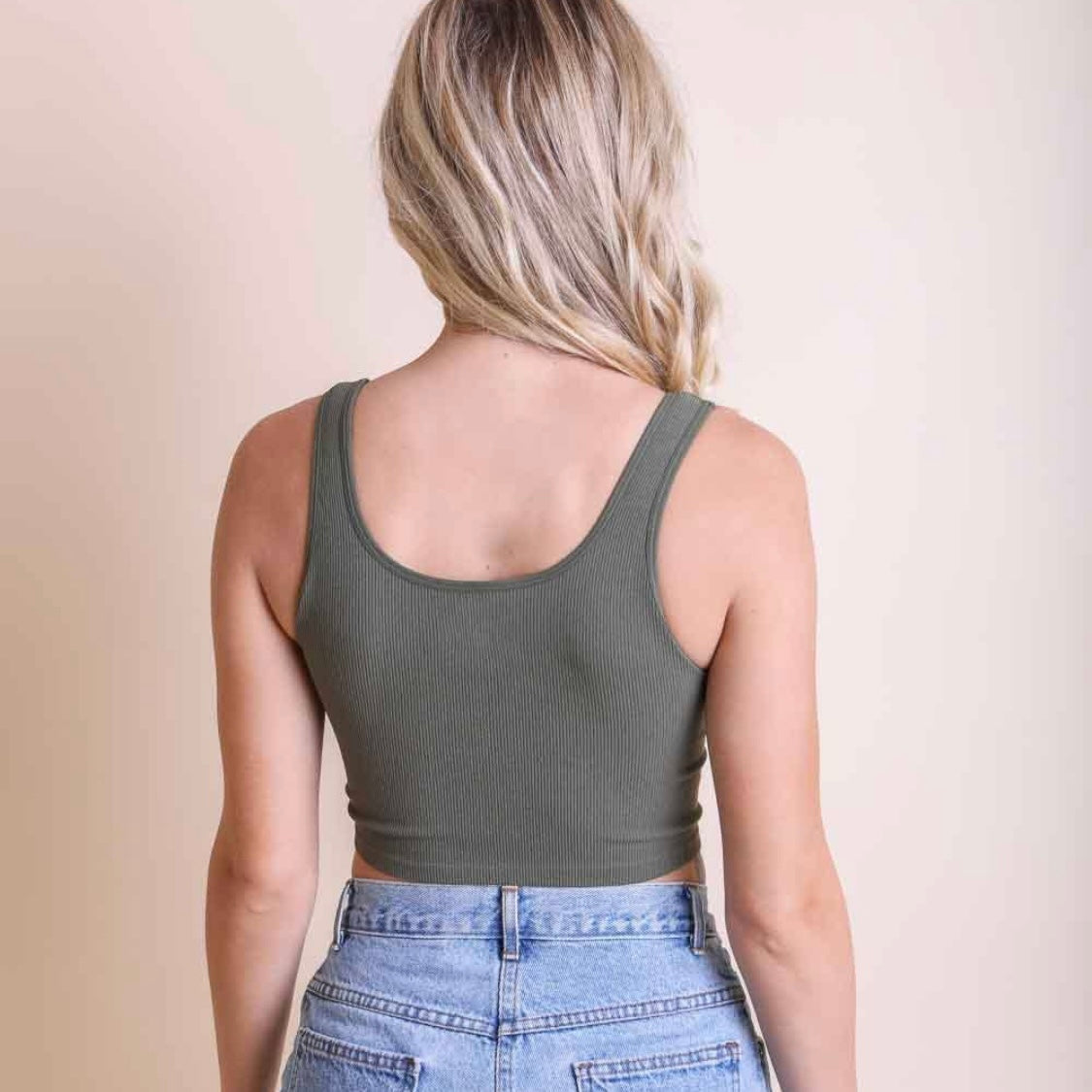 Crop tank - Green