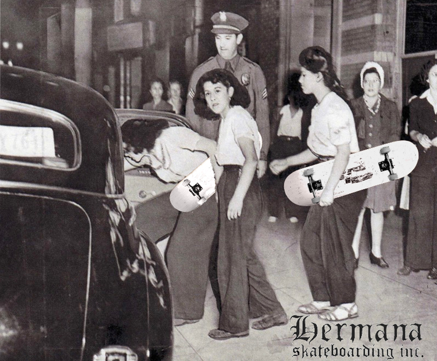 11x14 Matte Poster - Hermana Pachucas Skate edit