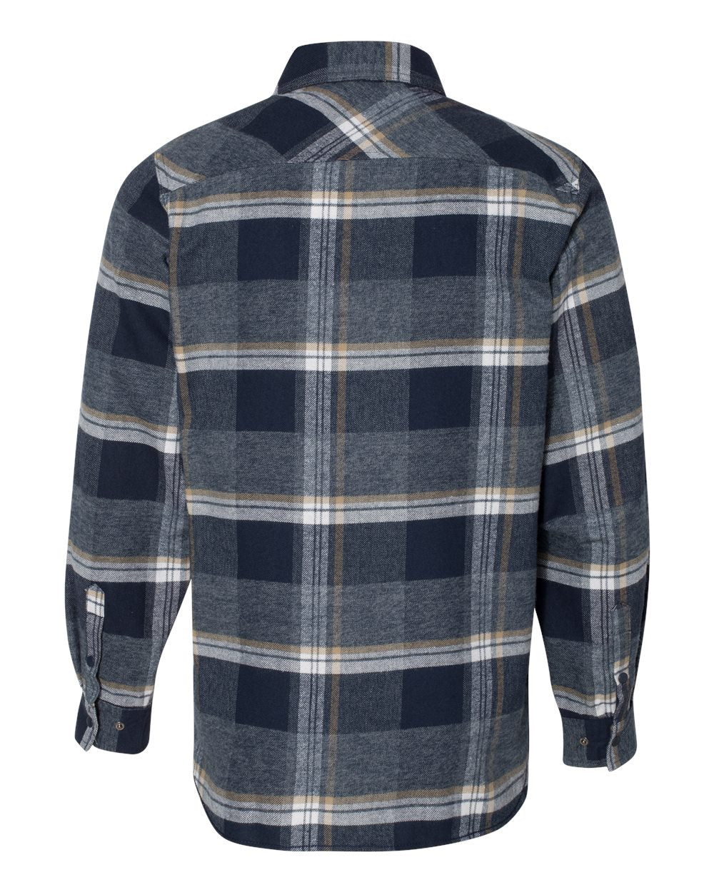 Snap Front Plaid Flannel 