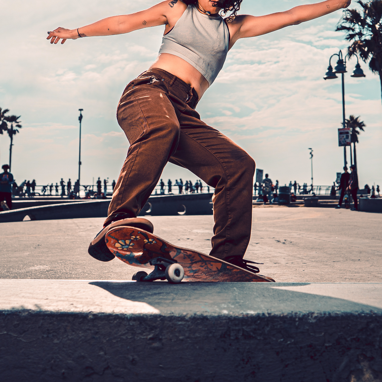 Skate Jeans - Brown