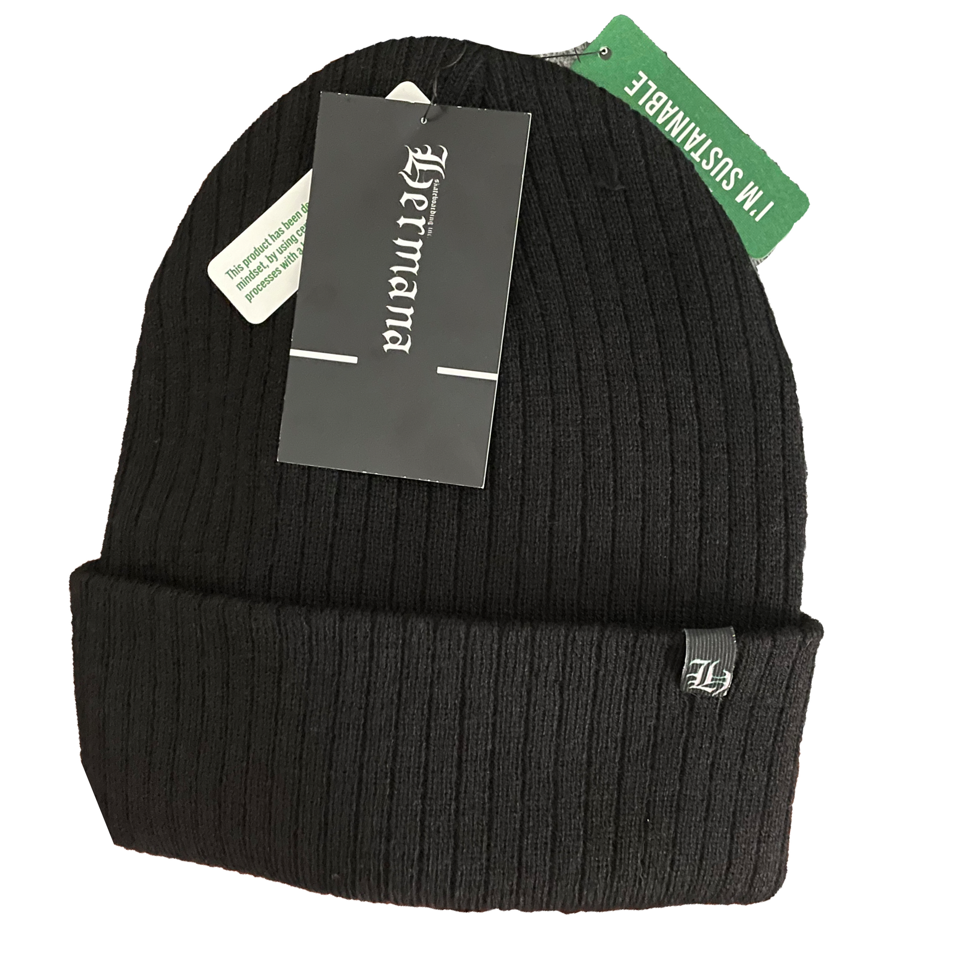 Hermana's Signiture Beanie Black