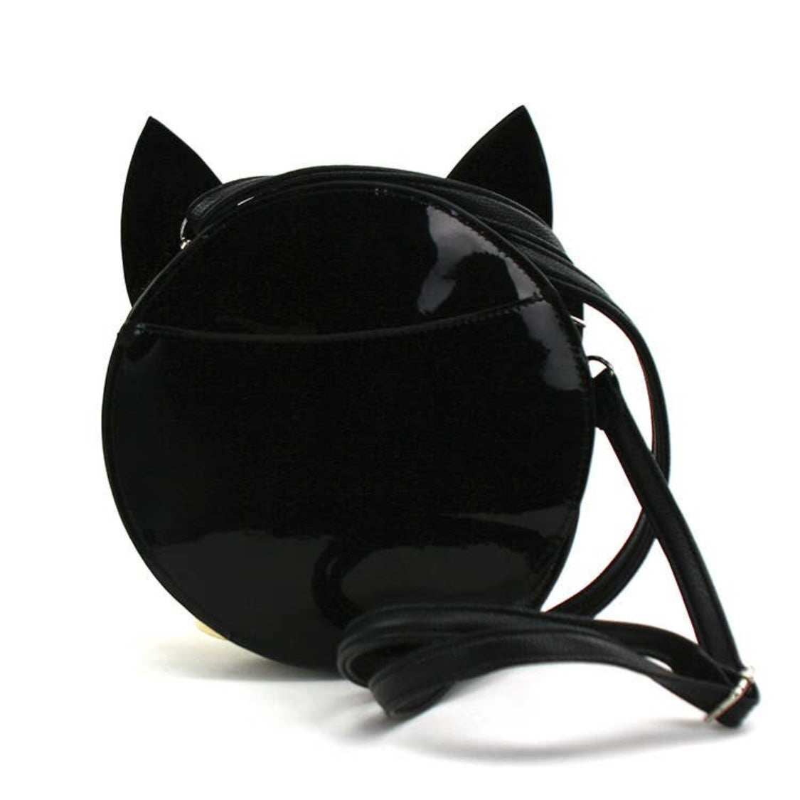 Black cat Crossbody bag